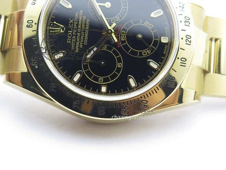 A7750 Dial 116523 Edition Bracelet Black Best On JF Daytona YG YG 0513